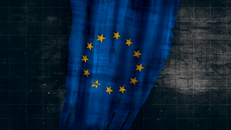 4K-Europa-Grunge-bandera