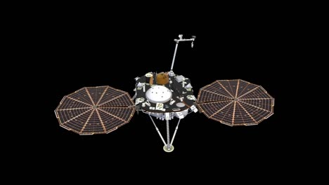 InSight-panels-arm-deployed--Top-view-rotation