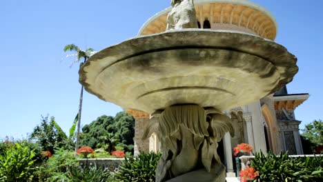 Monserrate-Palace-Brunnen