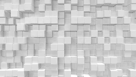 Fondo-abstracto-hexagonal-geométrica-blanco.-Render-3D