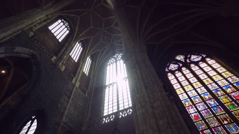 Cathedral-interior-in-sun-shining