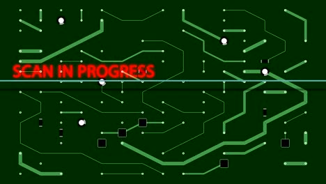 Proceso-de-la-placa-de-circuito-de-escaneo-en-curso---animación