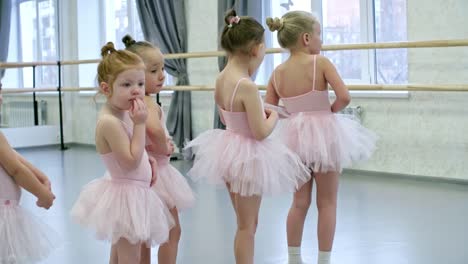 Little-Girls-Having-Ballet-Class