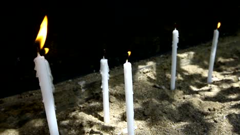 candles-in-virgin-Mary-house-in-turkey