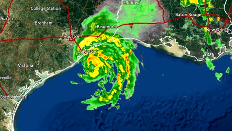 2007-Hurrikan-Humberto-Landfall-Radar-Zeitraffer