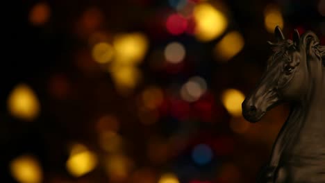 Black-Horse-Gold-Bokeh-Hd-Filmmaterial