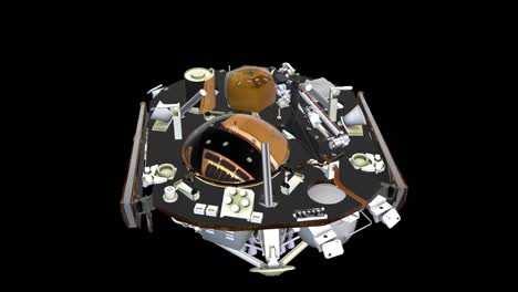 InSight-Lander-stowed--Top-view-rotation