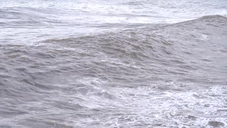 Storm-on-the-Sea.-Huge-Waves-are-Crashing-and-Spraying-on-the-Shore.-Slow-Motion