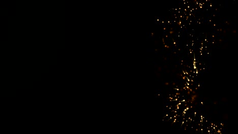 Background-gold-movement.-Universe-gold-dust-with-stars-on-black-background.-Motion-abstract-of-particles.