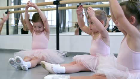 Little-Ballet-Dancers-Warming-Up