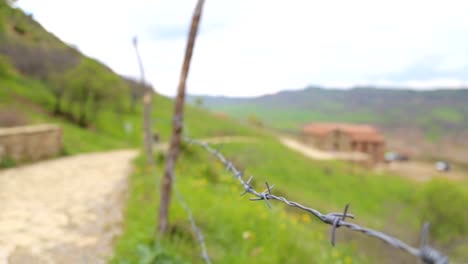 Fence-with-barbed-wire