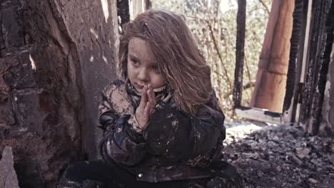 A-Hungry-Homeless-Child-Cries.-War.-Refugees