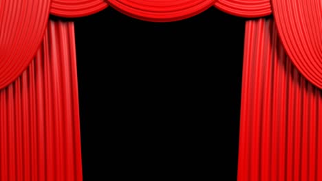 Red-Opening-Curtain-With-Alfa-Background