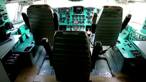 Inside-old-aircraft-cabin