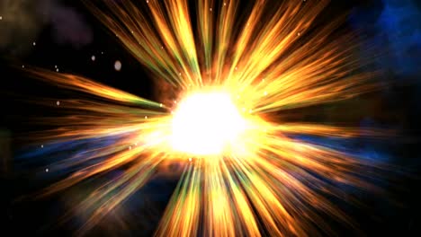 Kosmische-Explosionen-Animation