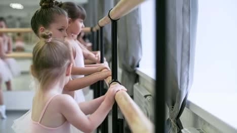 Little-Dancers-Having-Ballet-Lesson