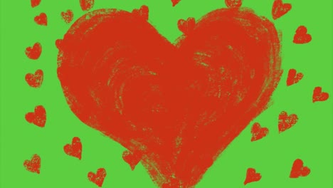 heart-video-with-green-background