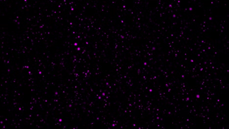 Pink-falling-powder-glitter-confetti-for-valentines-day-or-wedding.-Explosion-on-black-background-for-overlay,-abstract-illustration