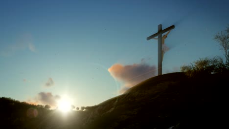 Jesús-Cruz-al-amanecer