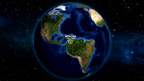EARTH-ZOOM-IN-MAP---VENEZUELA-MERIDA