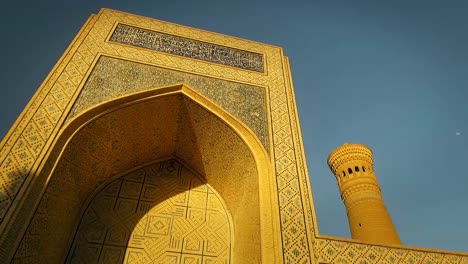 Mir-i-Arab-Medressa-in-Bukhara,-Uzbekistan