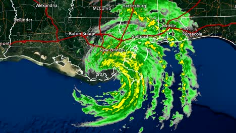 Hurricane-Isaac-(2012)-Landfall-Time-Lapse