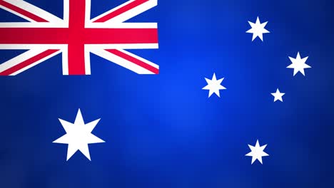 Australien-Land-winken-3D-Flagge-Duo-Übergang-Hintergrund