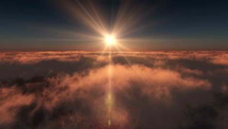 atardecer-del-océano-por-encima-de-las-nubes