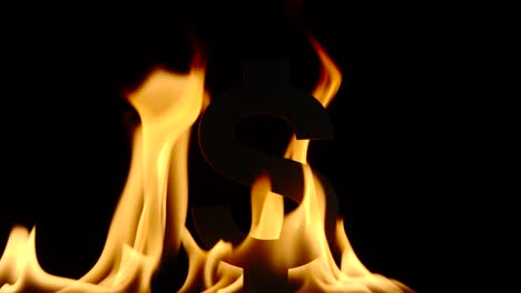 SLOW:-Burning-US-Dollar-symbol