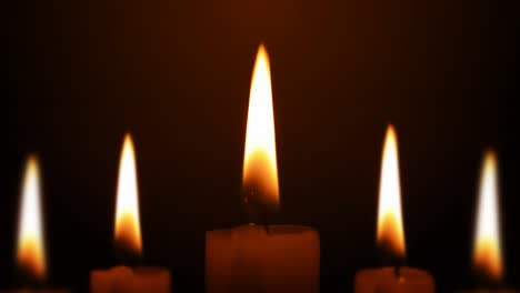 Five-candles-background