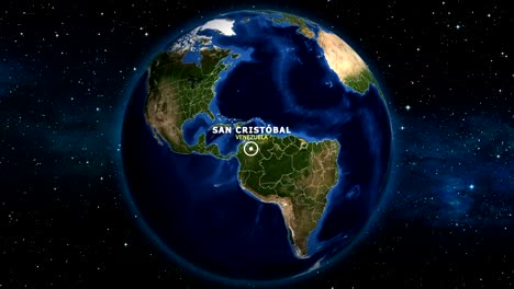 EARTH-ZOOM-IN-MAP---VENEZUELA-SAN-CRISTOBAL