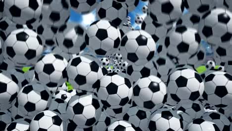 Falling-soccer-balls