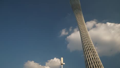 guangzhou-city-sunny-day-famous-tower-walking-bay-panorama-4k-china