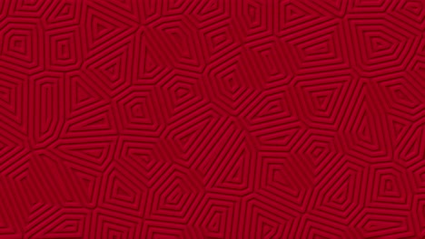 Dark-red-matte-geometric-surface-background.-Random-burgundy-abstract-lines-shapes-looped-move.