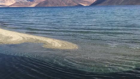 Landschaft-Pangong-Lake,-Leh-Ladakh,-Indien