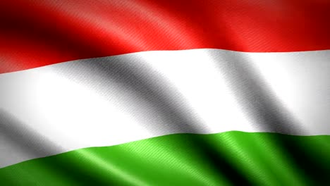 Hungary-Flag.-Seamless-Looping-Animation.-4K-High-Definition-Video