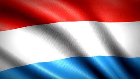 Luxembourg-Flag.-Seamless-Looping-Animation.-4K-High-Definition-Video