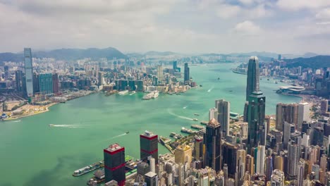 cityscape-downtown-traffic-harbour-aerial-timelapse-panorama-4k-hong-kong