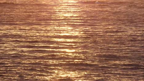 Golden-Waving-Sea-Waters-at-Sunrise