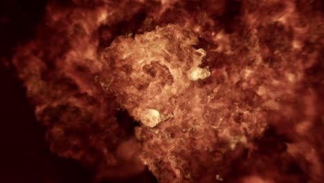 Realistische-Slow-Motion-4K-Feuerball-Explosion