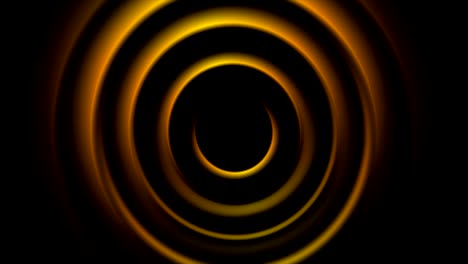 Dark-orange-abstract-smooth-circles-video-animation