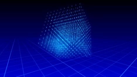 3d-cube-of-binary-digits-rotating-on-a-blue-background-over-a-grid-plane.