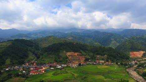 Rice-fields-on-terraced-of-Mu-Cang-Chai,-YenBai,-Vietnam.-Rice-fields-prepare-the-harvest-at-Northwest-Vietnam.Vietnam-landscapes.