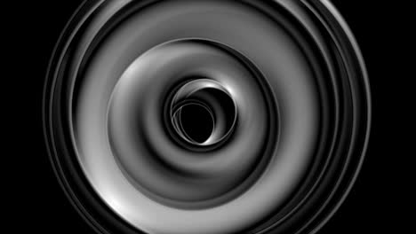 Dark-grey-monochrome-circles-video-animation