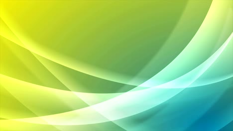 Blue-and-yellow-bright-waves-video-animation