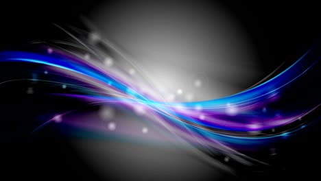 Dark-blue-purple-glowing-iridescent-waves-video-animation