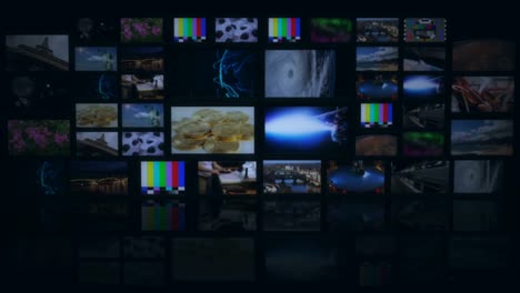 Virtuelles-Fernsehstudio-soll-als-virtuellen-Hintergrund-in-ein-grüner-Bildschirm-oder-Chroma-Key-video-Produktion-verwendet-werden.-Nahtloses-looping.