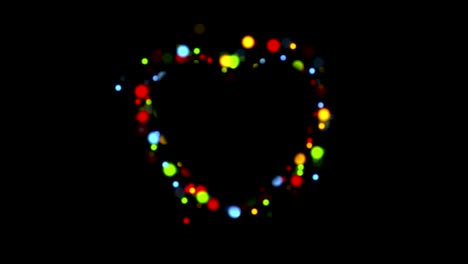 Glühende-glänzende-Lichter-Herzen-Videoanimation