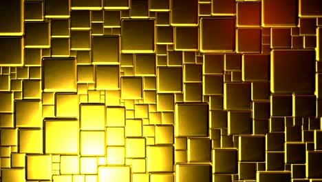 Golden-Cubes-Hintergrund-In-4k