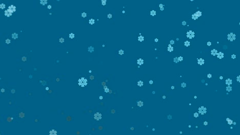 snowflake-blue-icons-motion-background